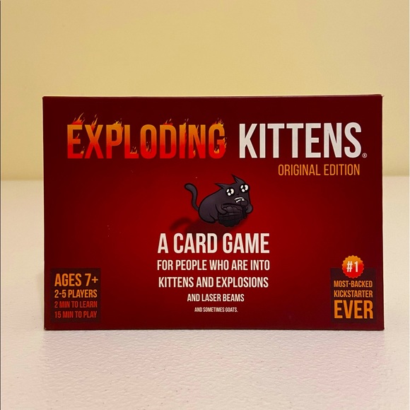 Exploding Kittens Card Game - Picture 1 of 2